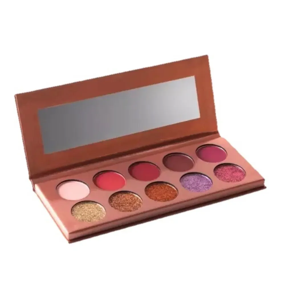 Trendbeauty Glitter Palette Rose Gold 10 Different Eyeshadows- NEW IN BOX